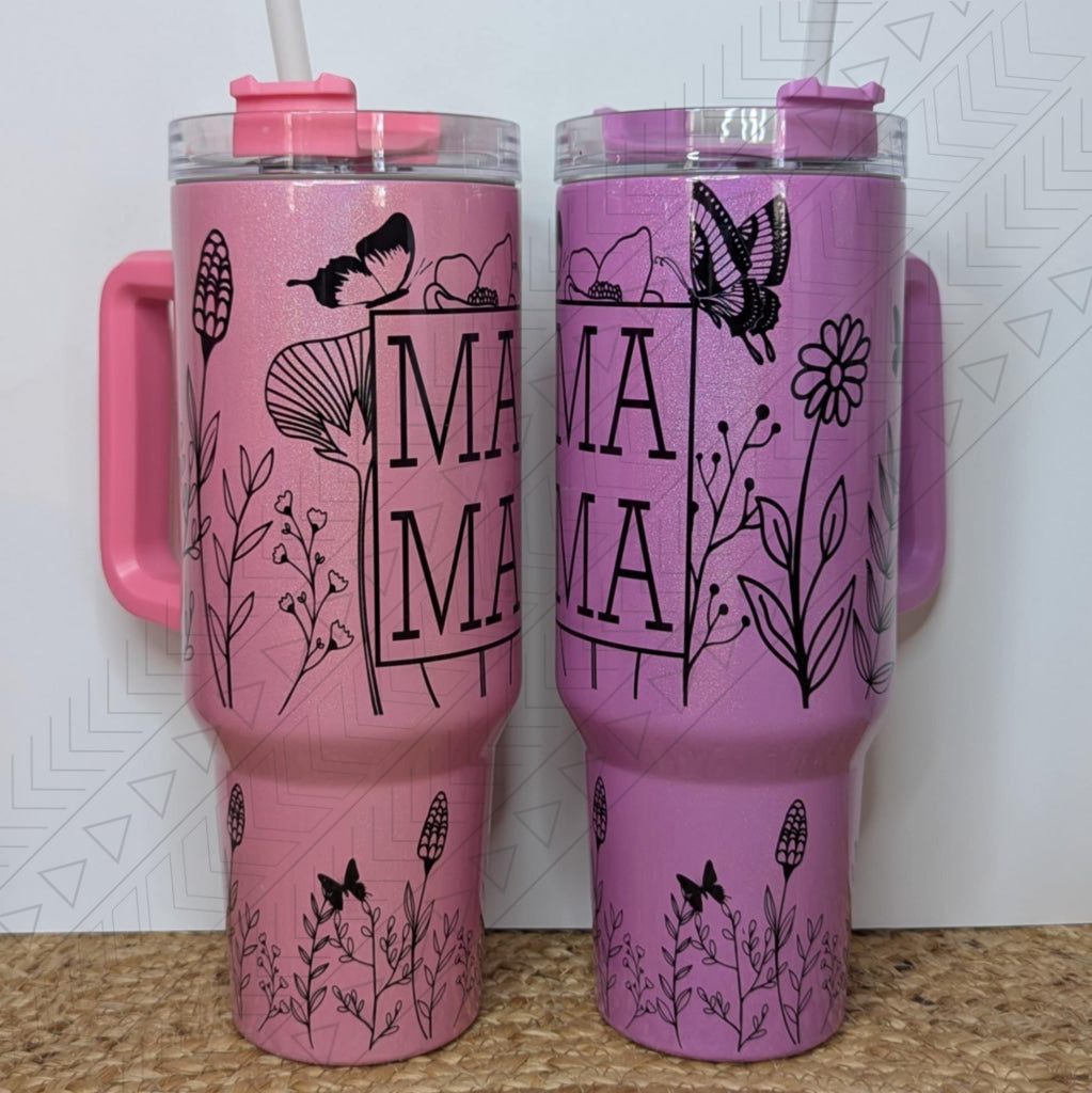 40oz MAMA Floral