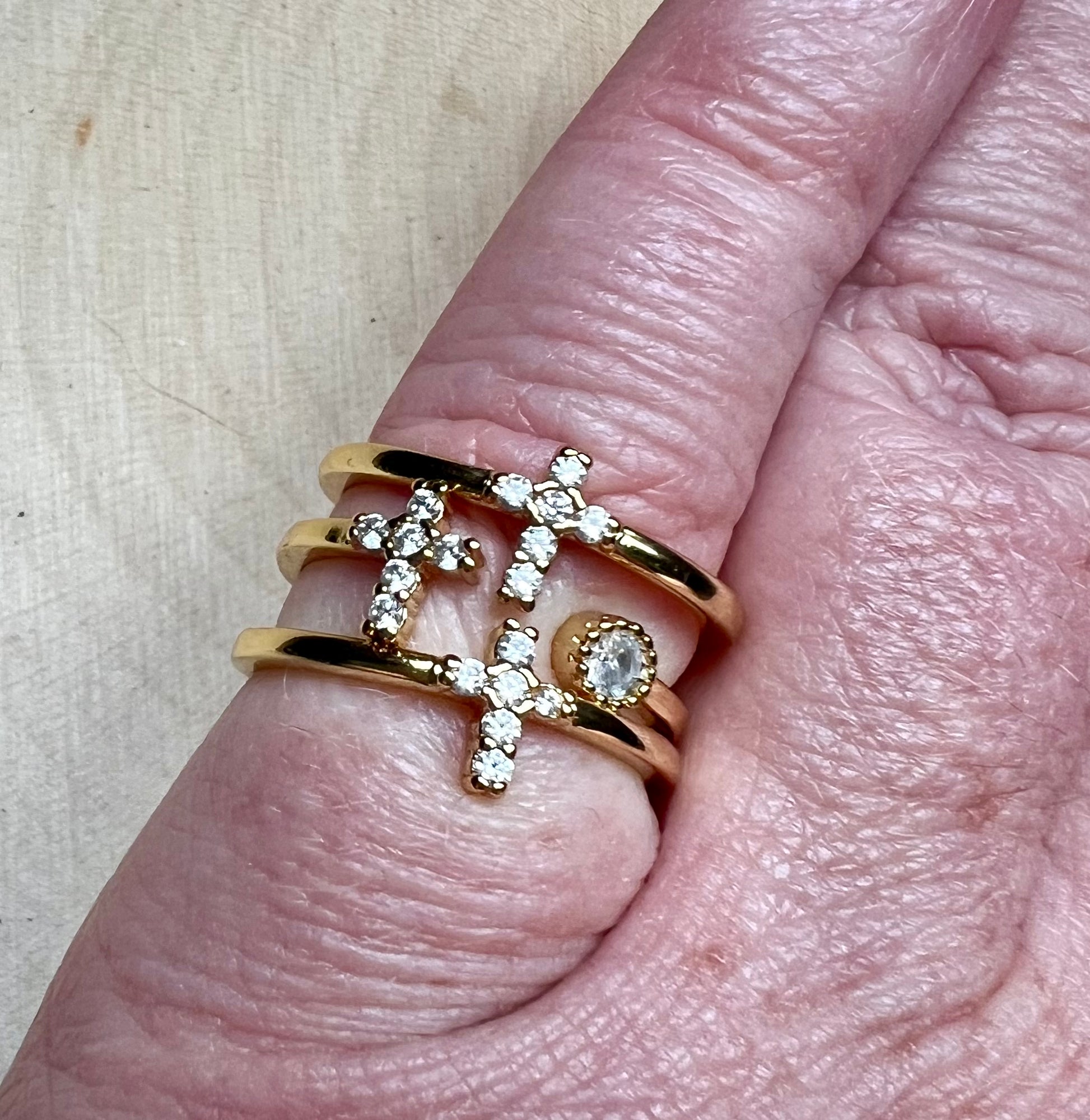 ERIMISH ADJUSTABLE gold Rings