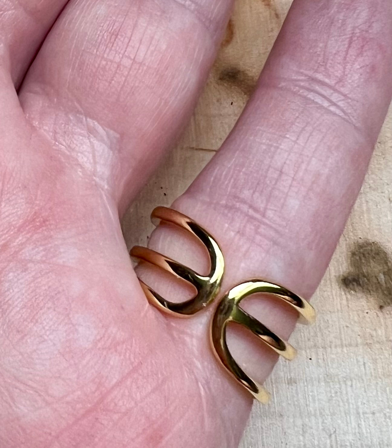 ERIMISH ADJUSTABLE gold Rings