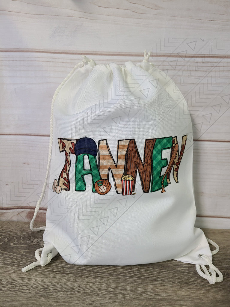 Baseball/Softball Name Tote