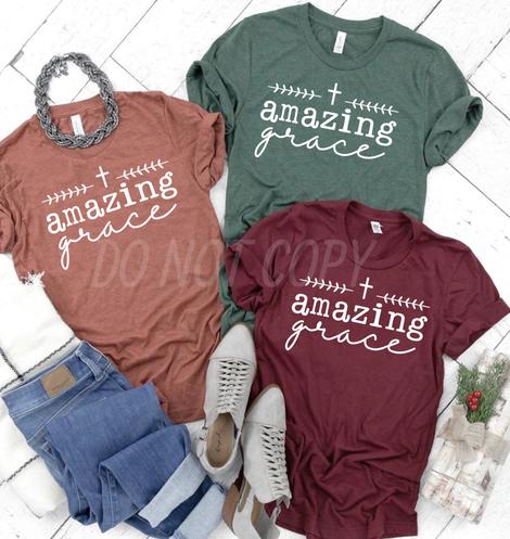 Amazing Grace graphic tee