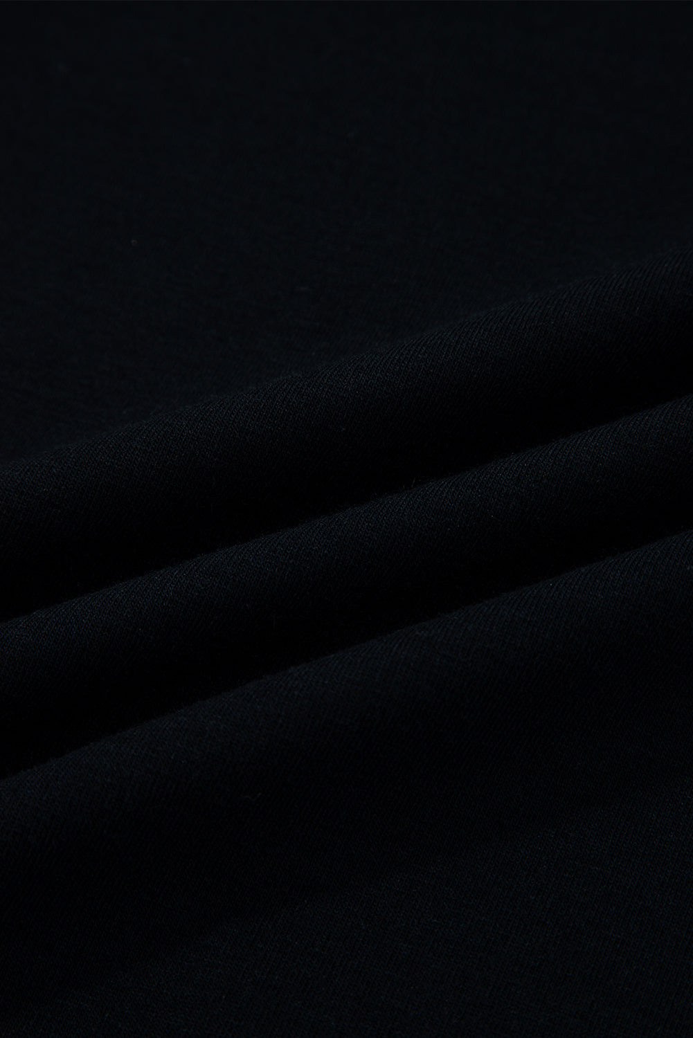 Blackish Green Asymmetric Seam Detail Solid Color Long Sleeve Top