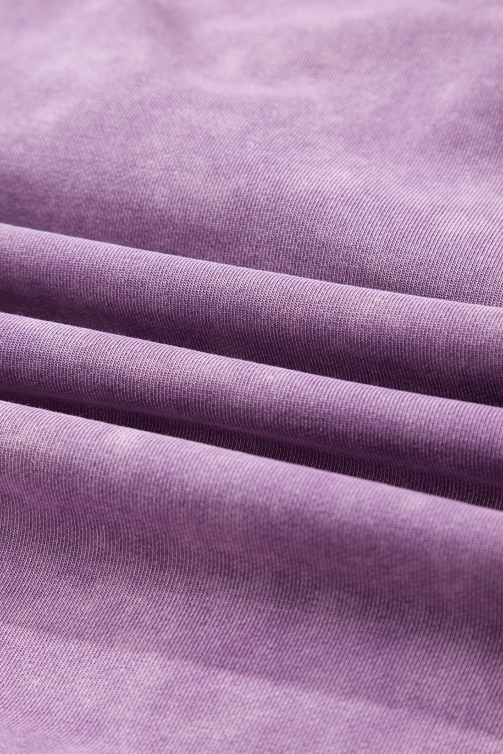 Orchid Bouquet Mineral Wash Big Bow Patchwork Pullover Sweatshirt