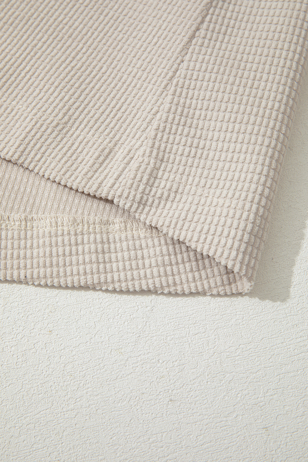 Laurel Green 2 in 1 Thermal Knit Textured Hooded Jacket