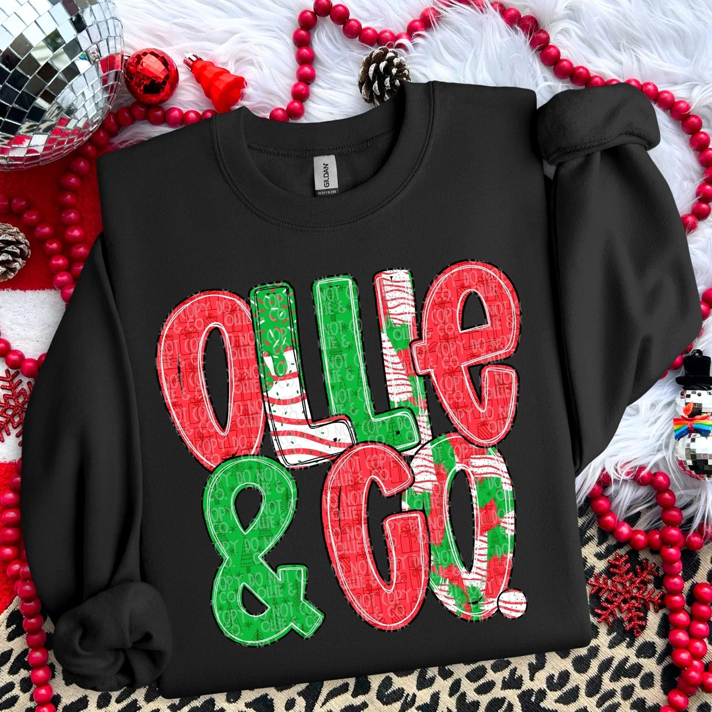 Hand Lettered Christmas Names *Ollie & Co. Exclusive* Tee