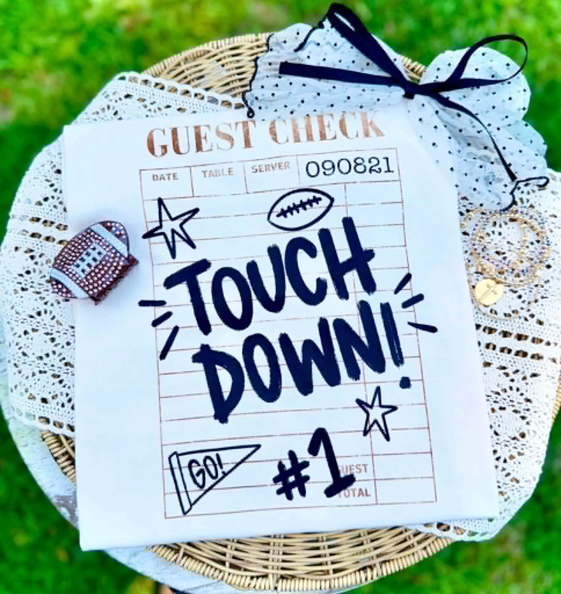 TOUCHDOWN! graphic tee