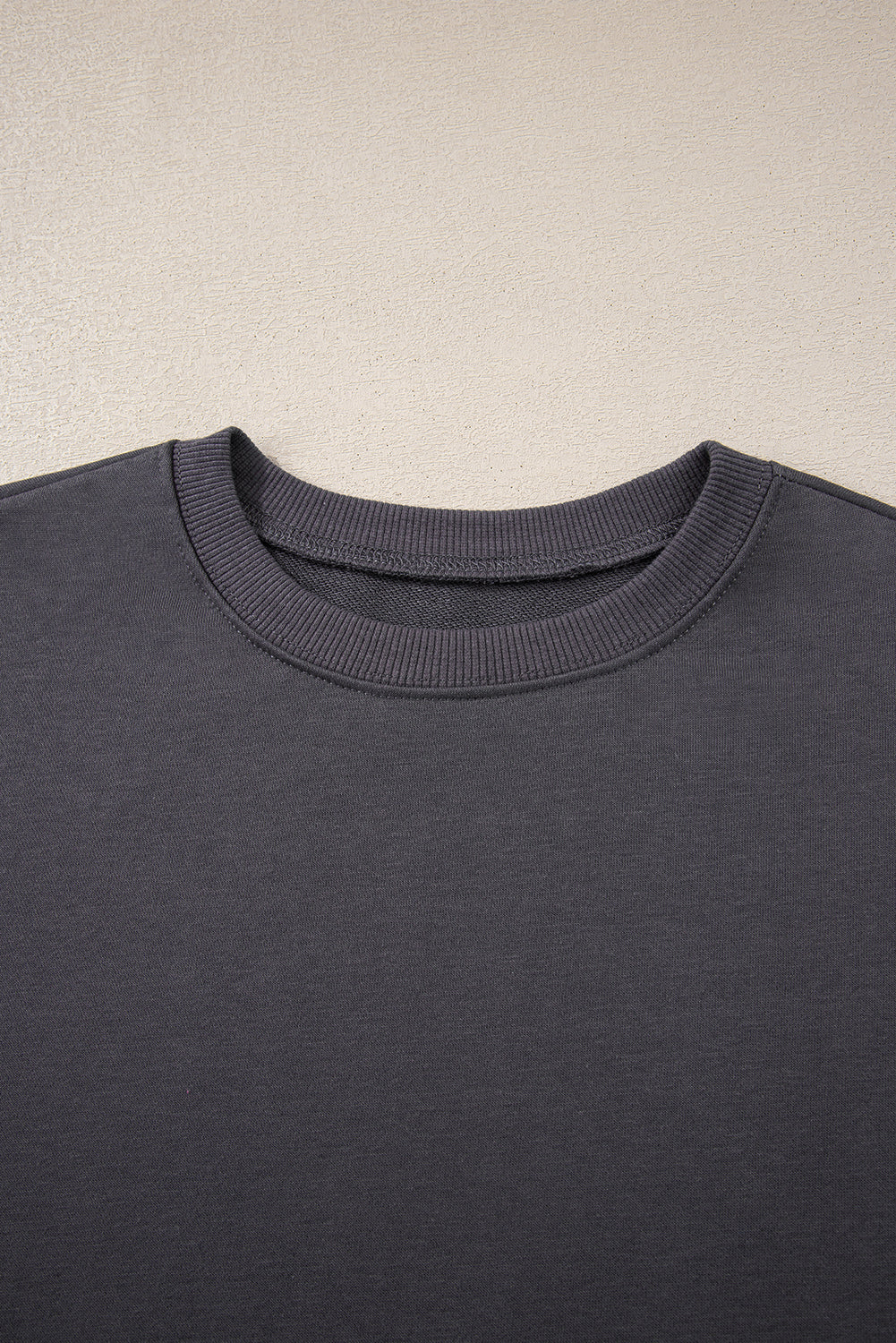 Evergreen Varsity Striped Detail Drop Shoulder Oversized Sweatshirt