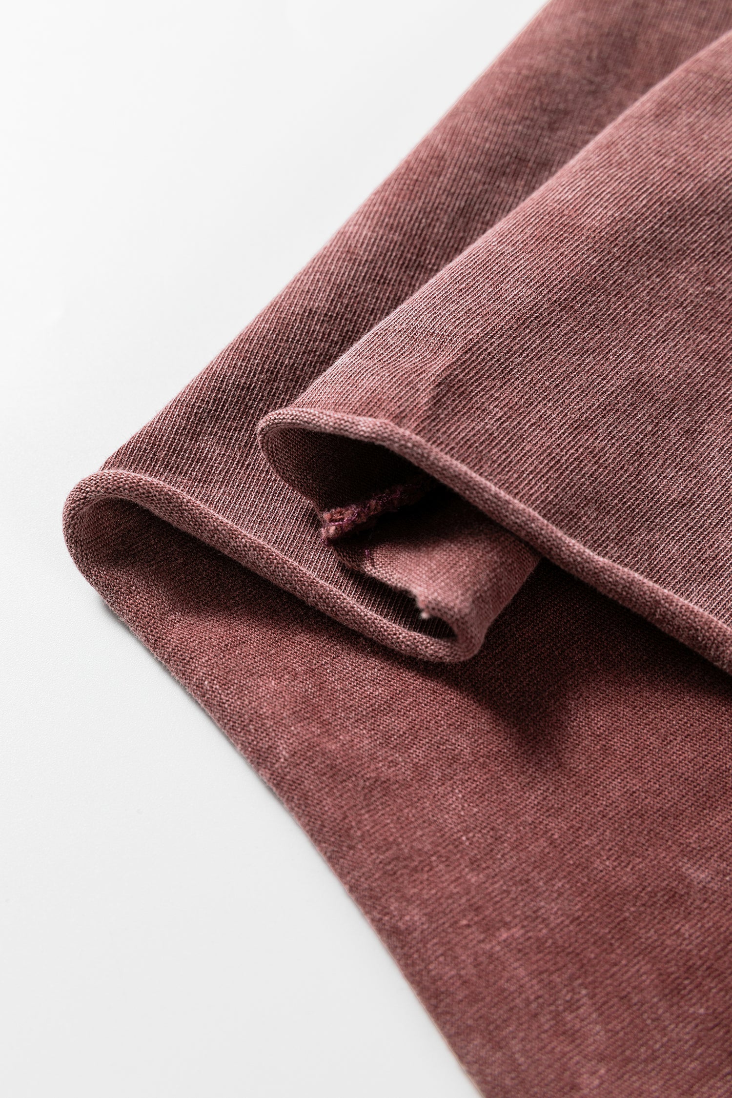 Medium Grey Mineral Wash Lace-up High Waist Raw Hem Patched Pocket Pants