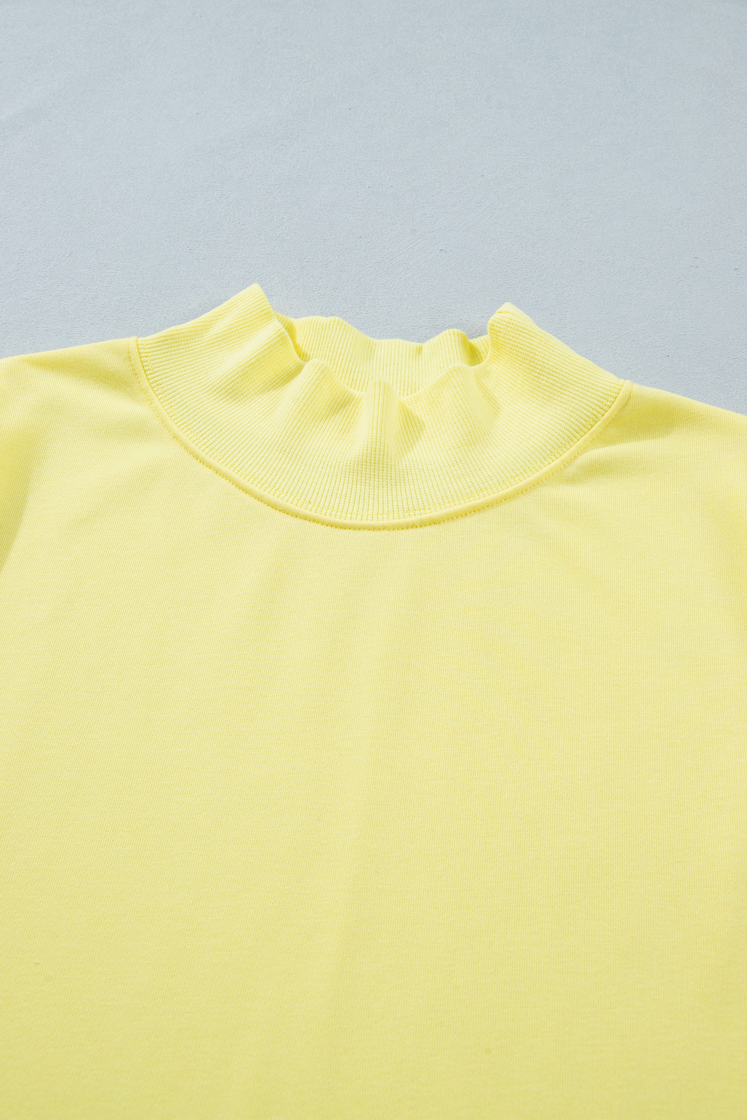 Pink Solid Color High Neck Cap Sleeve Loose Top