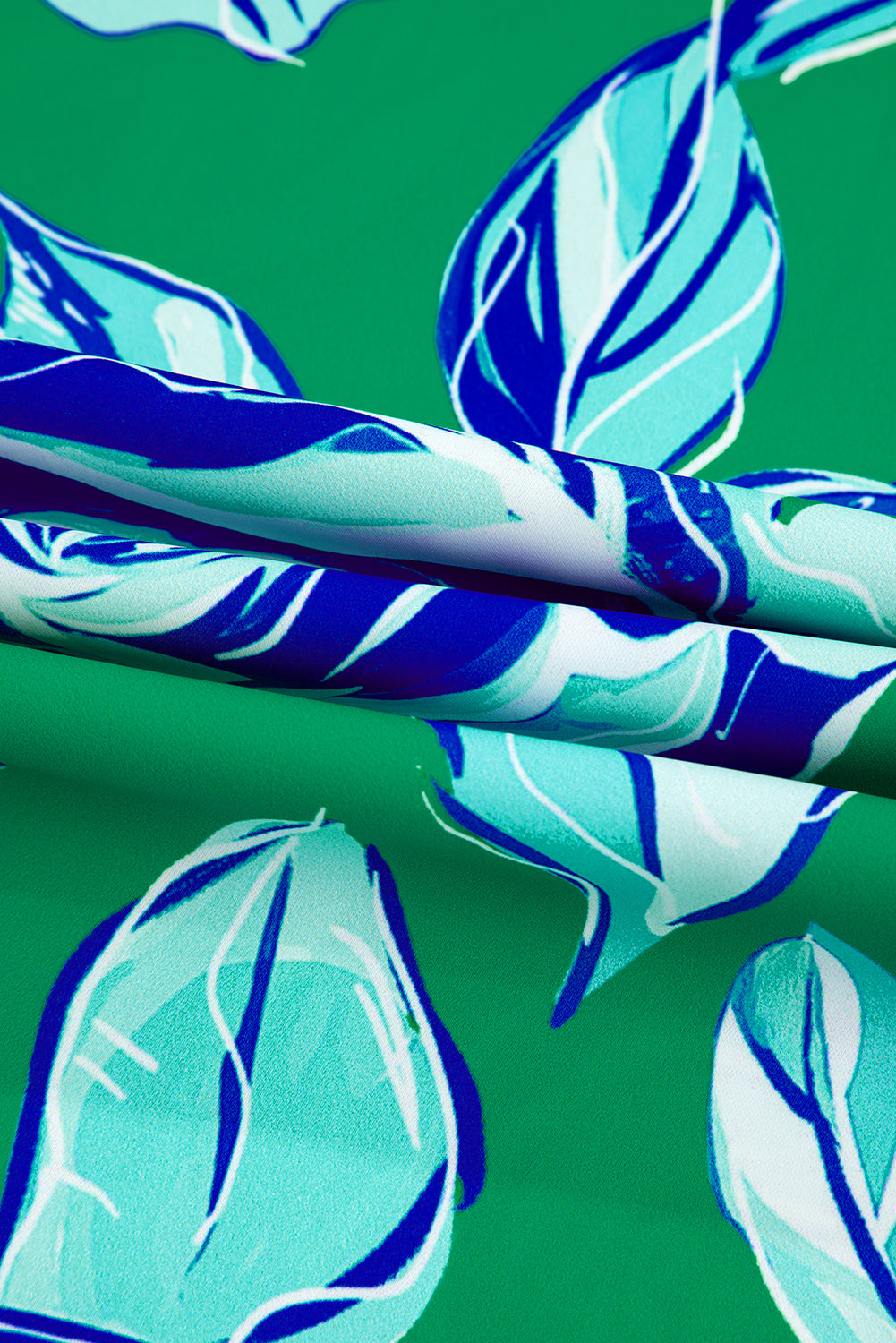 Bright Green Contrast Floral Print Collared V Neckline Ruffled Cap Sleeve Shift Dress with Pockets