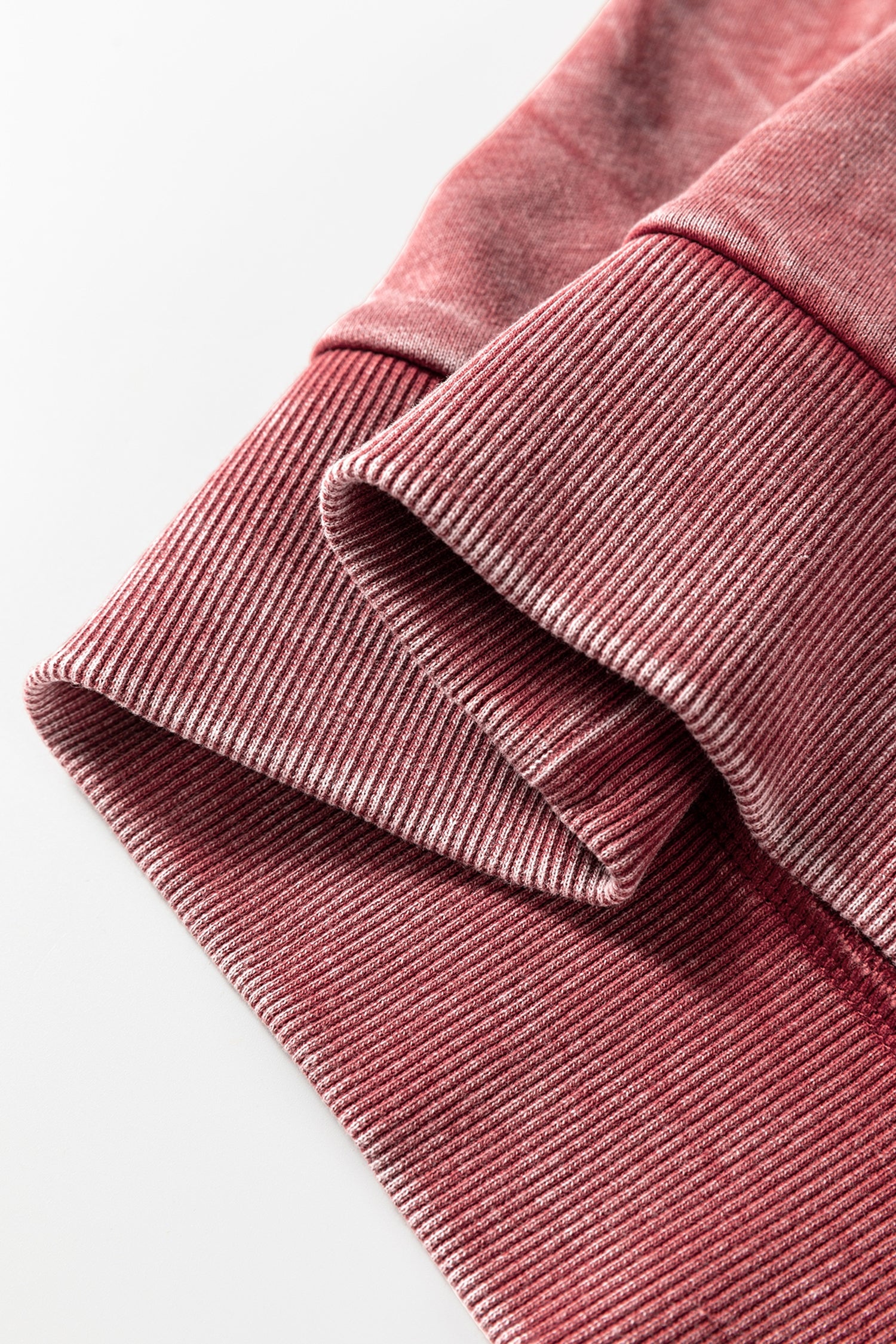 Real Teal saved by grace Letter Embroidery Mineral Wash Loose Sweatshirt