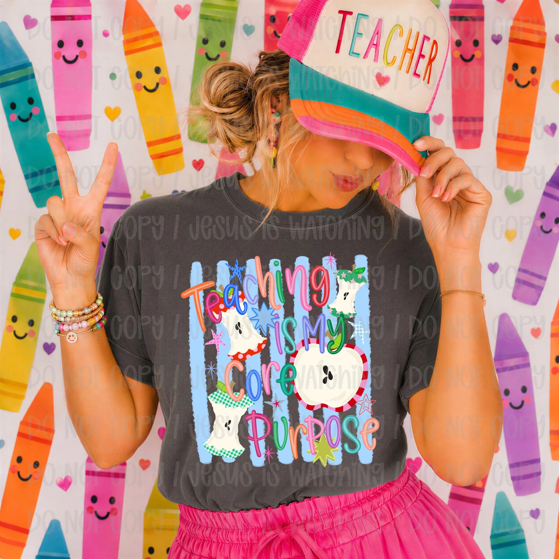 Teaching is my core purpose graphic tee