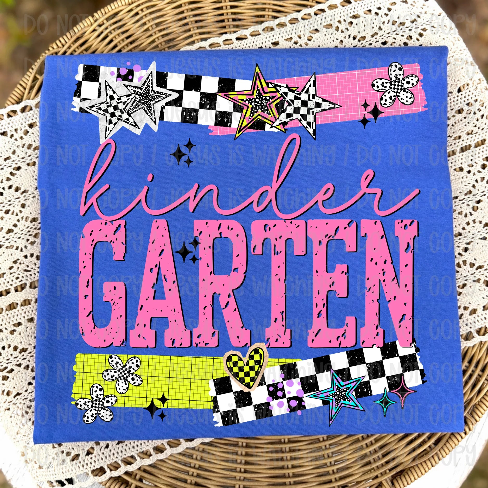 Kindergarten (Pick your grade or subject) graphic tee