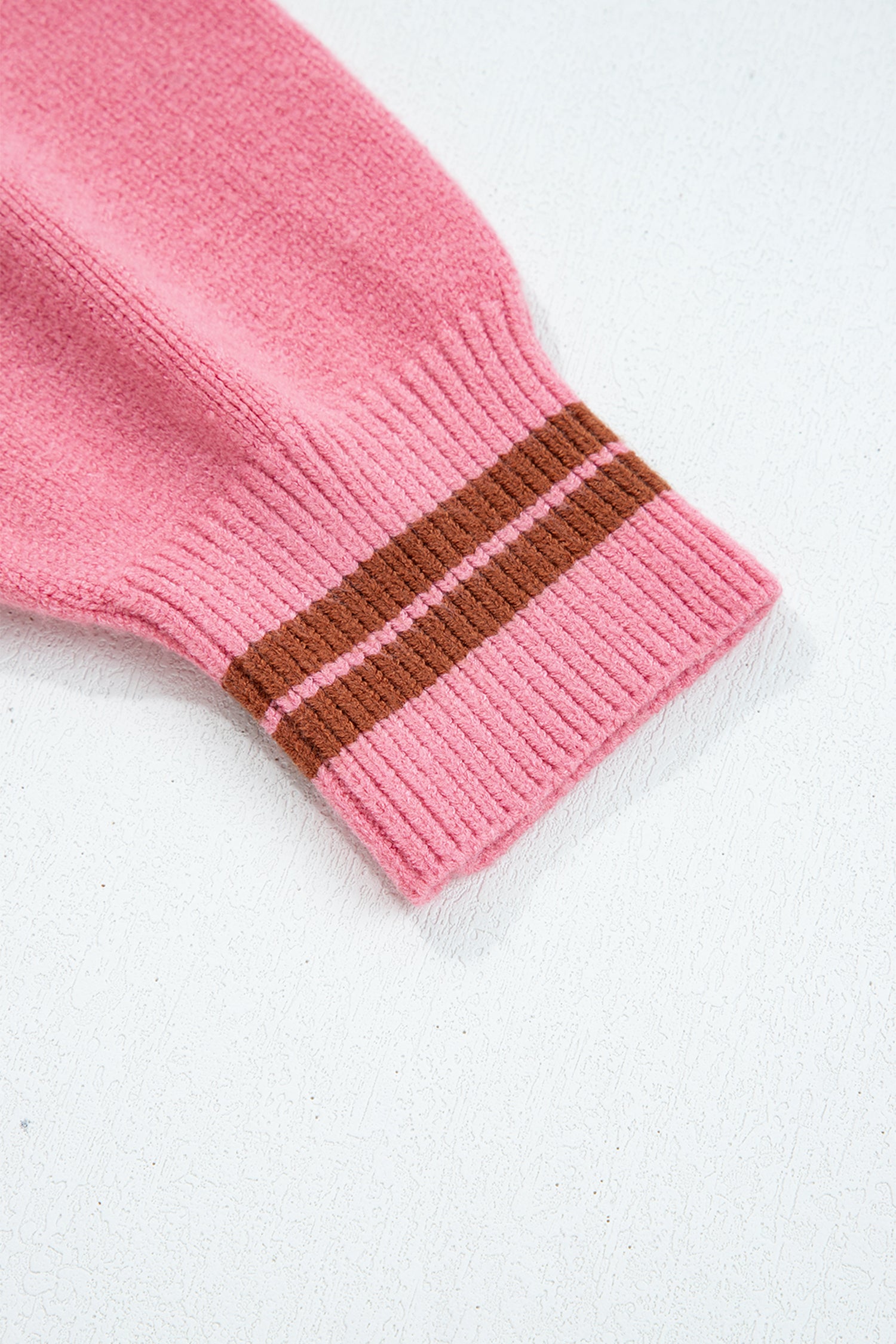 Peach Blossom See You Cowboy Embroidered Western Graphic Sweater