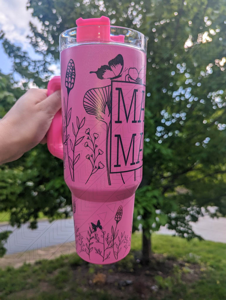 40oz MAMA Floral