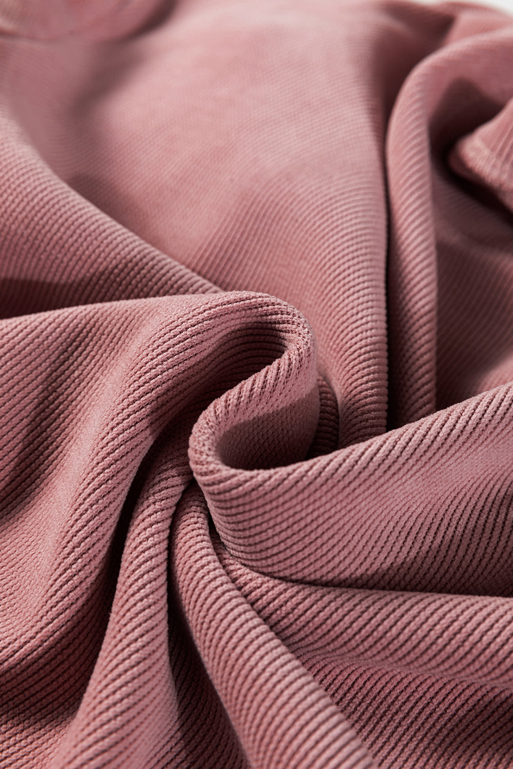 Dark Brown Solid Color Textured Knit Drop Shoulder Pullover Drawstring Shorts Set