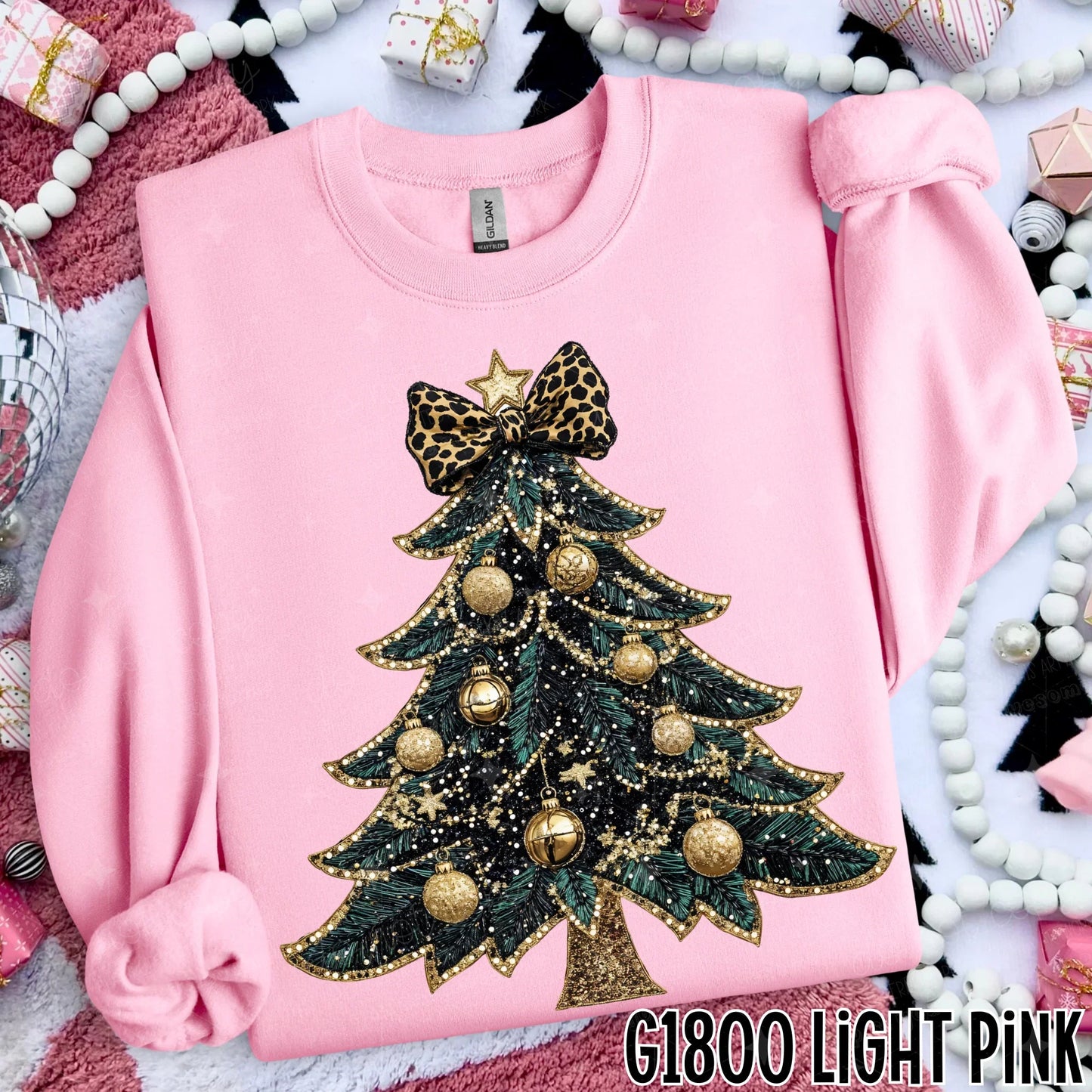 Glitter colorful christmas tree (closes 12/1)