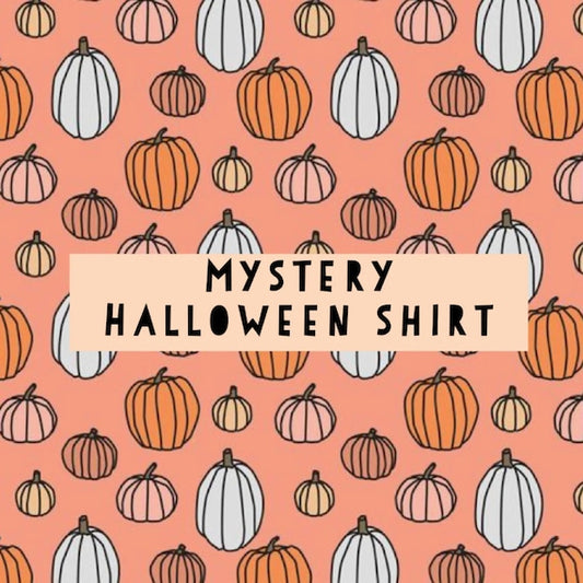 Mystery Halloween graphic tee