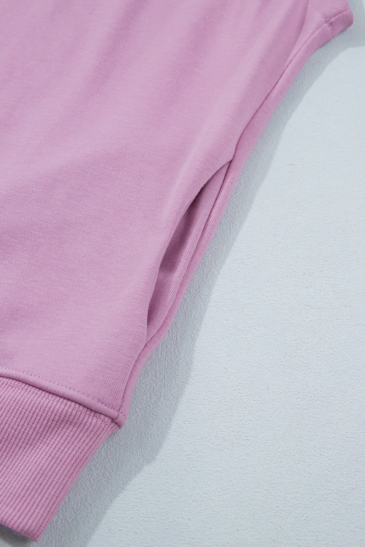 Myosotis Solid Color High Neck Cap Sleeve Loose Top