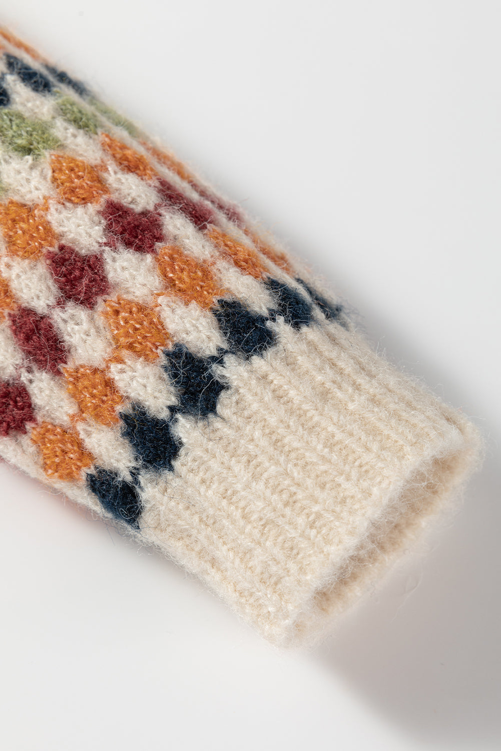 Gray Dotty Pattern Knit Button Front V Neck Sweater Cardigan