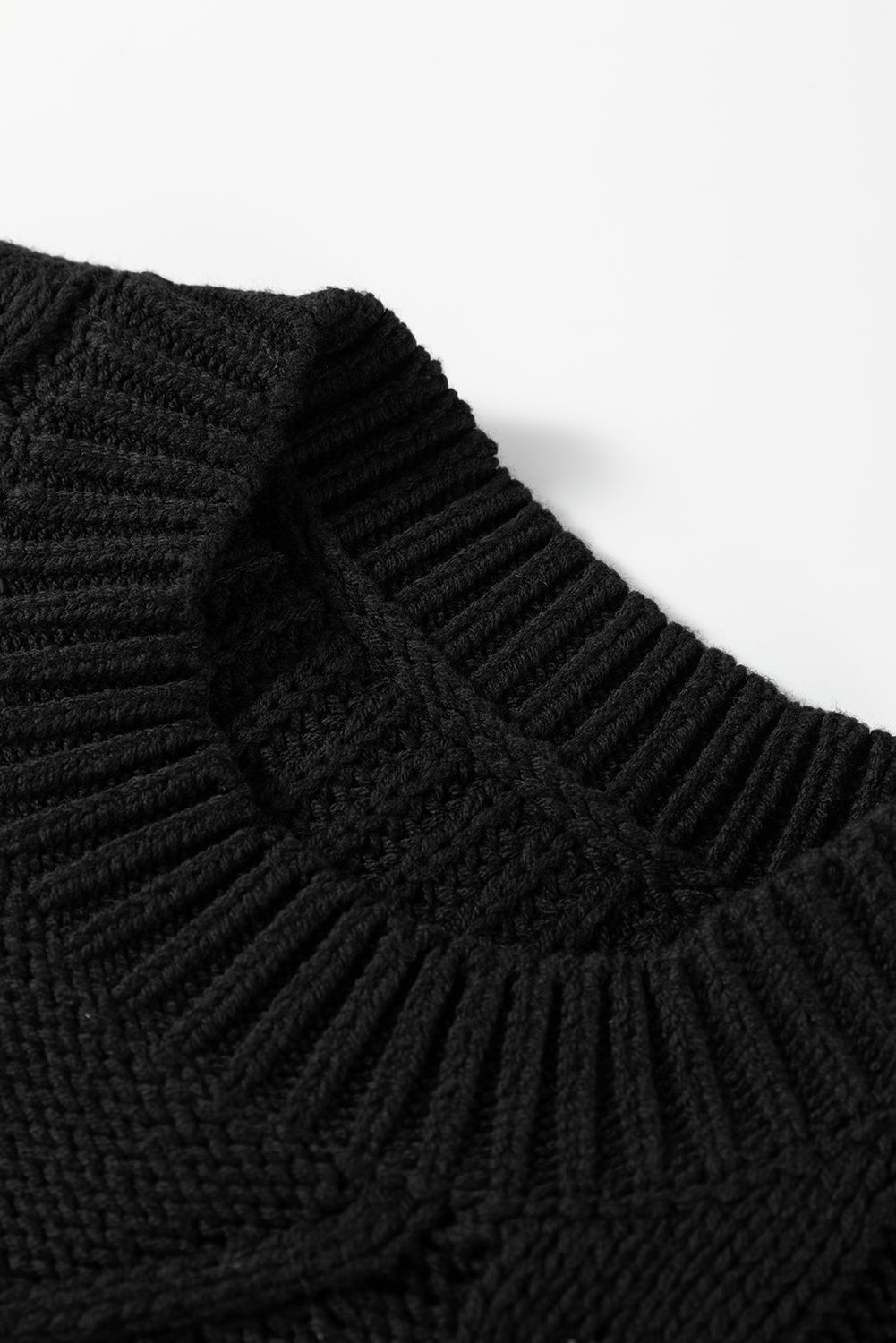 Fiery Red Plaid Lace up Detail Christmas Holiday Puff Short Sleeve Sweater