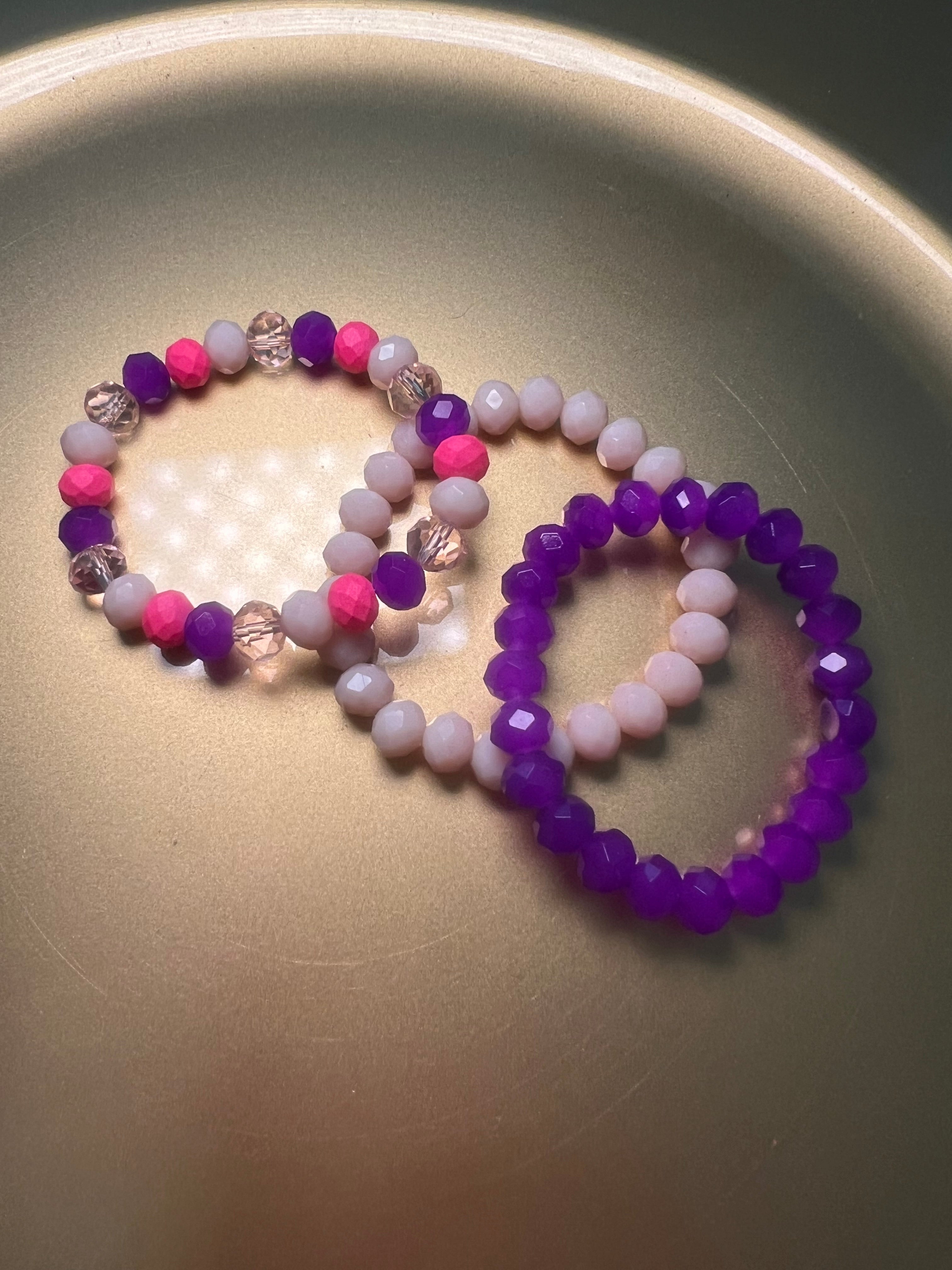 Child’s bracelet stack