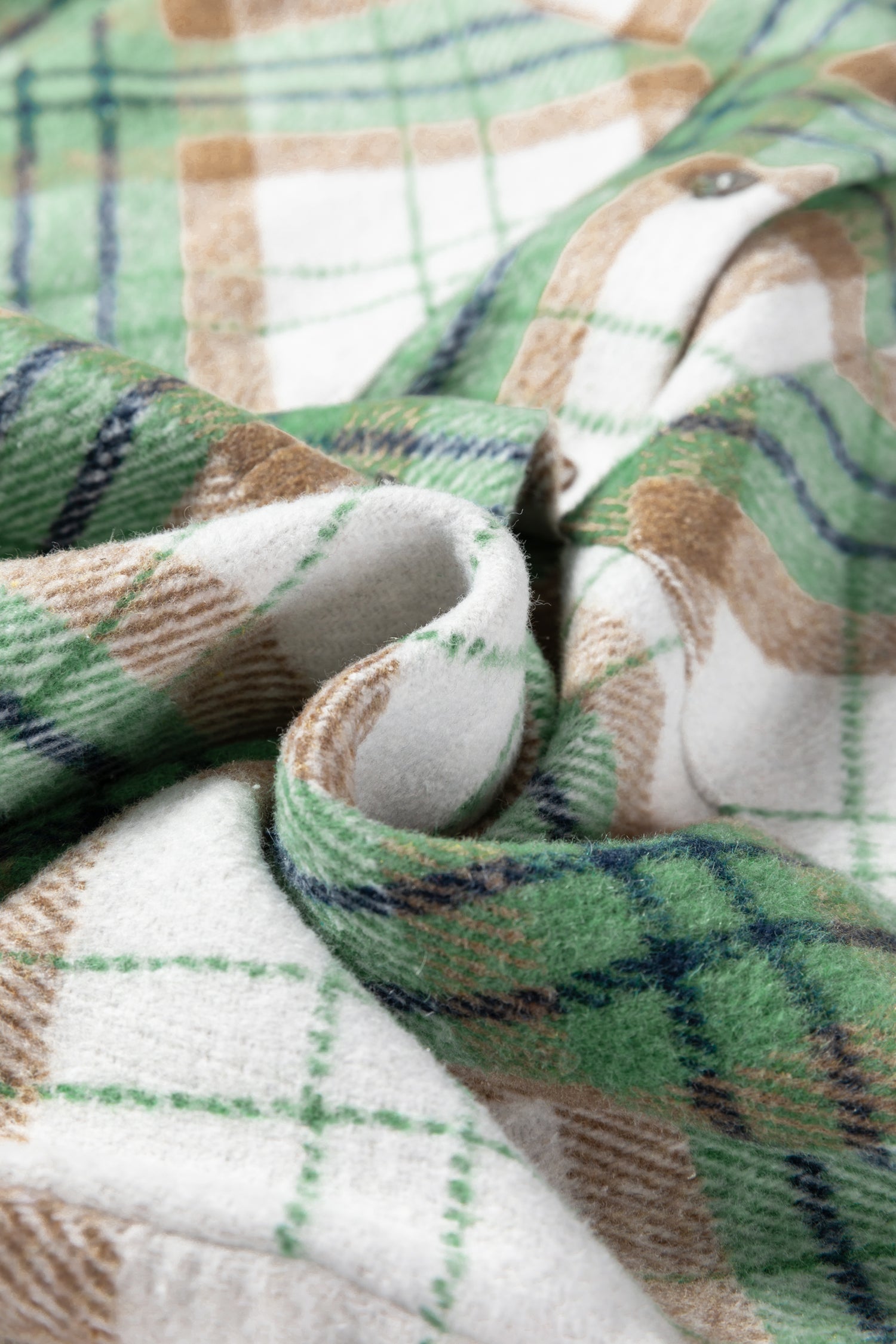 Red Christmas Plaid Casual Flannel Shacket