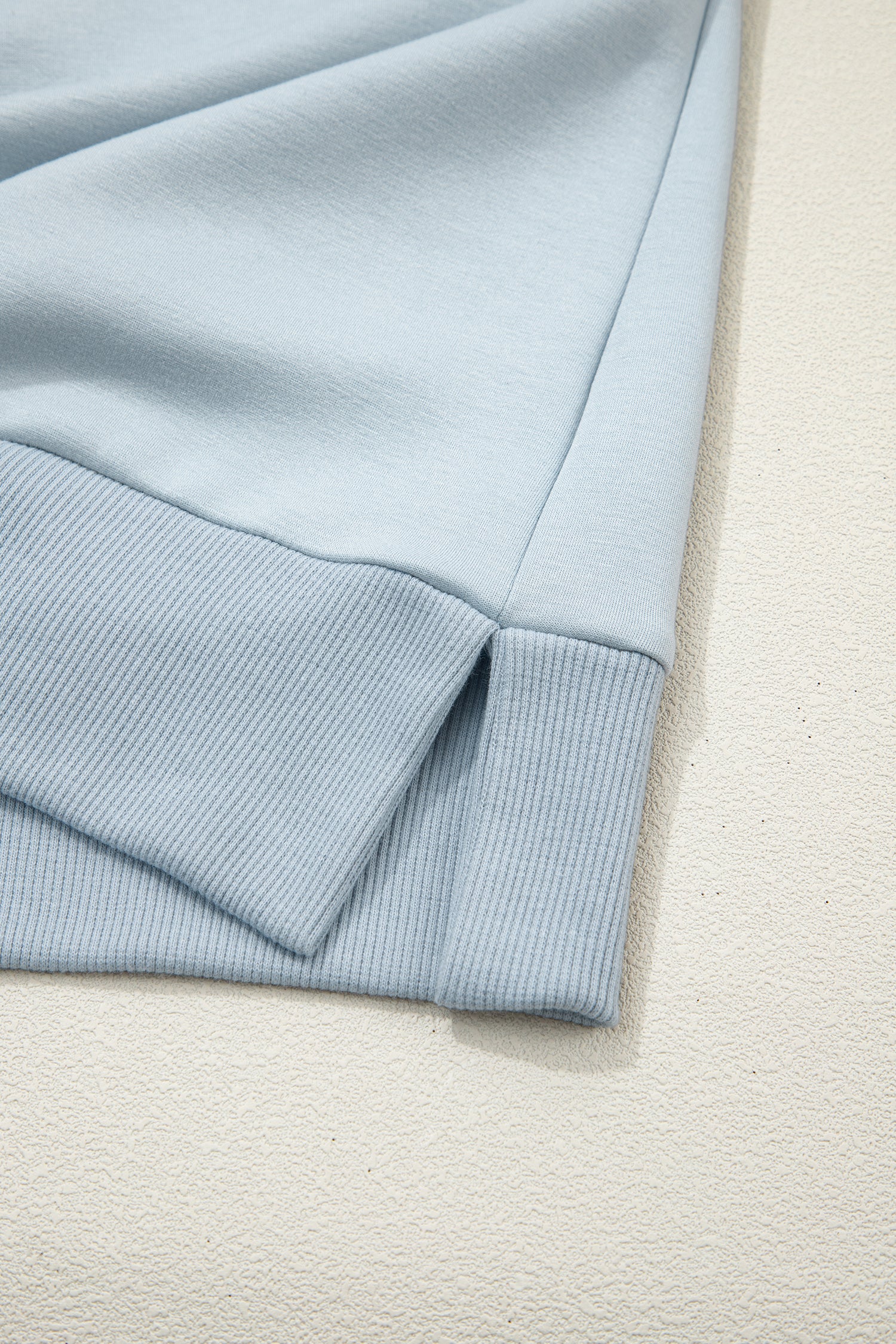 Gray Half Zip Polo Tee Casual Pant Set