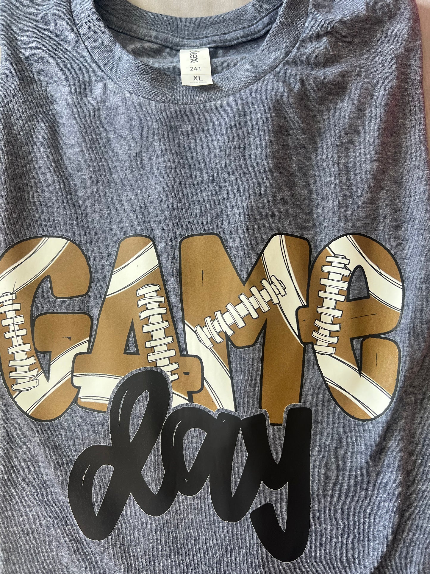 Gameday football graphic tee