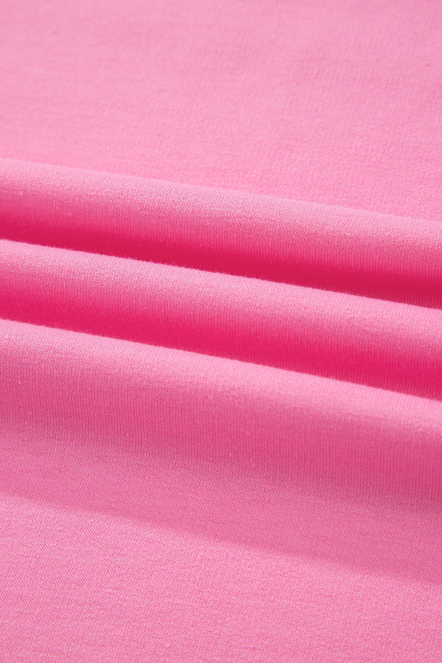 Sachet Pink V Neck Short Sleeve Top Drawstring Shorts 2pcs Set