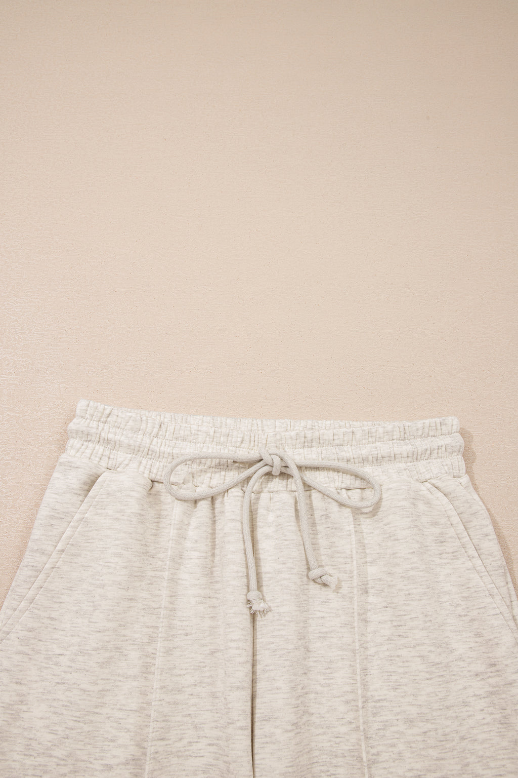Light Grey Polo Tee Casual Pant Set