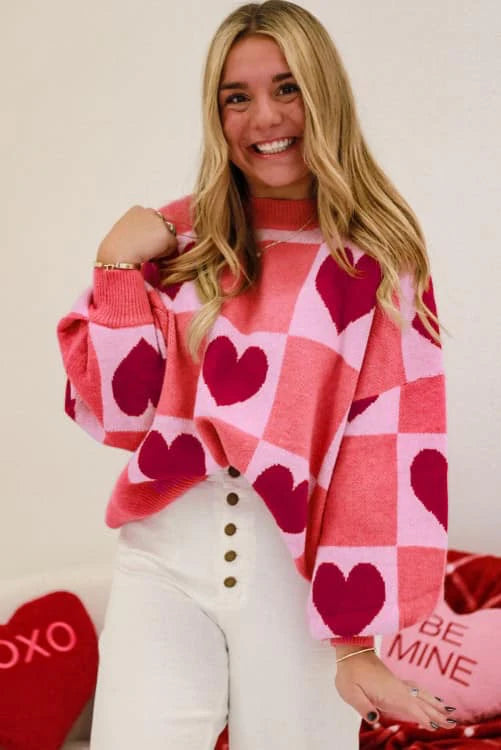 Heart sweater