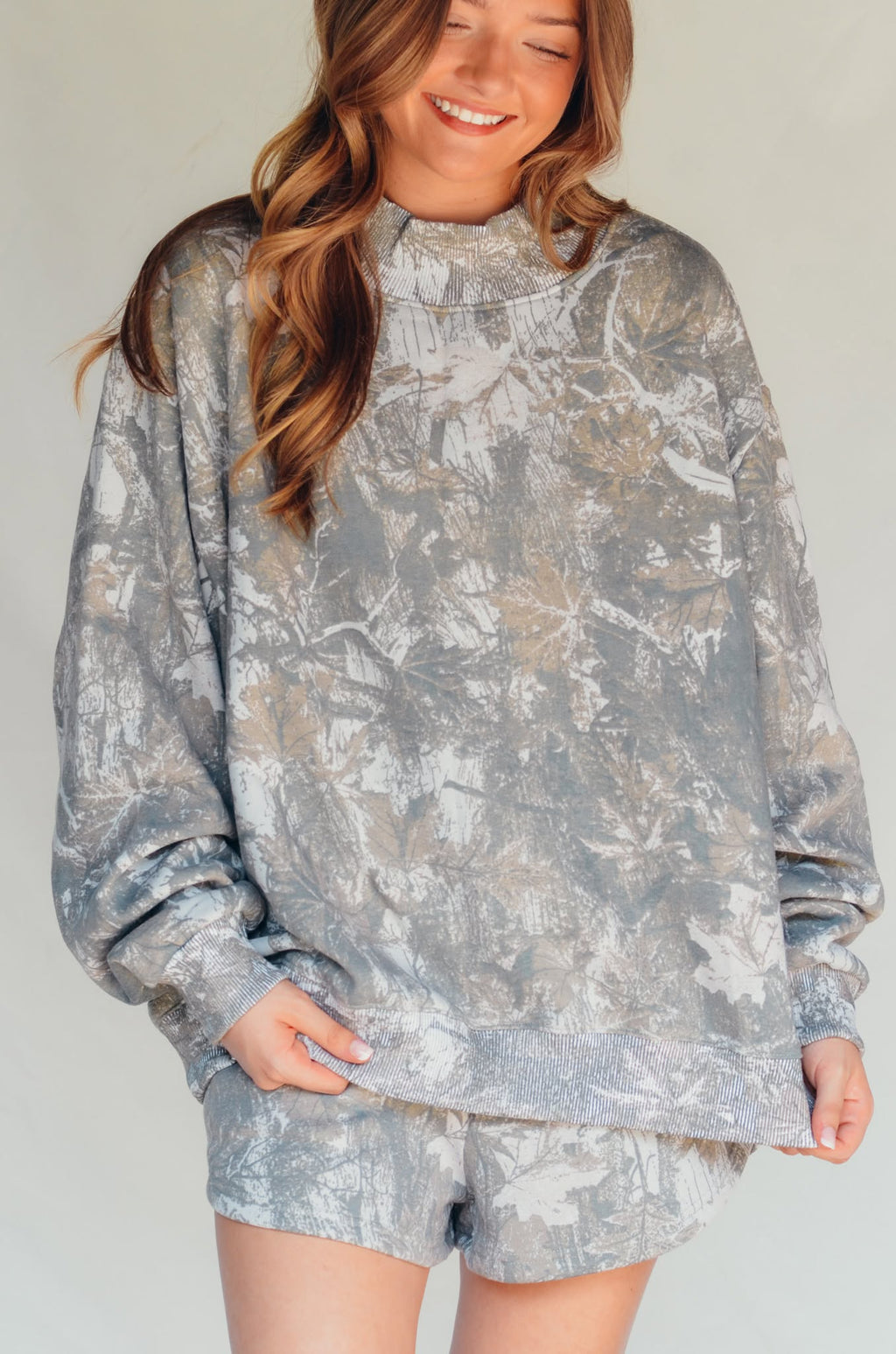 PREORDER ITEM (Estimated ship date 11/10) Vintage Camo Fleece Shorts