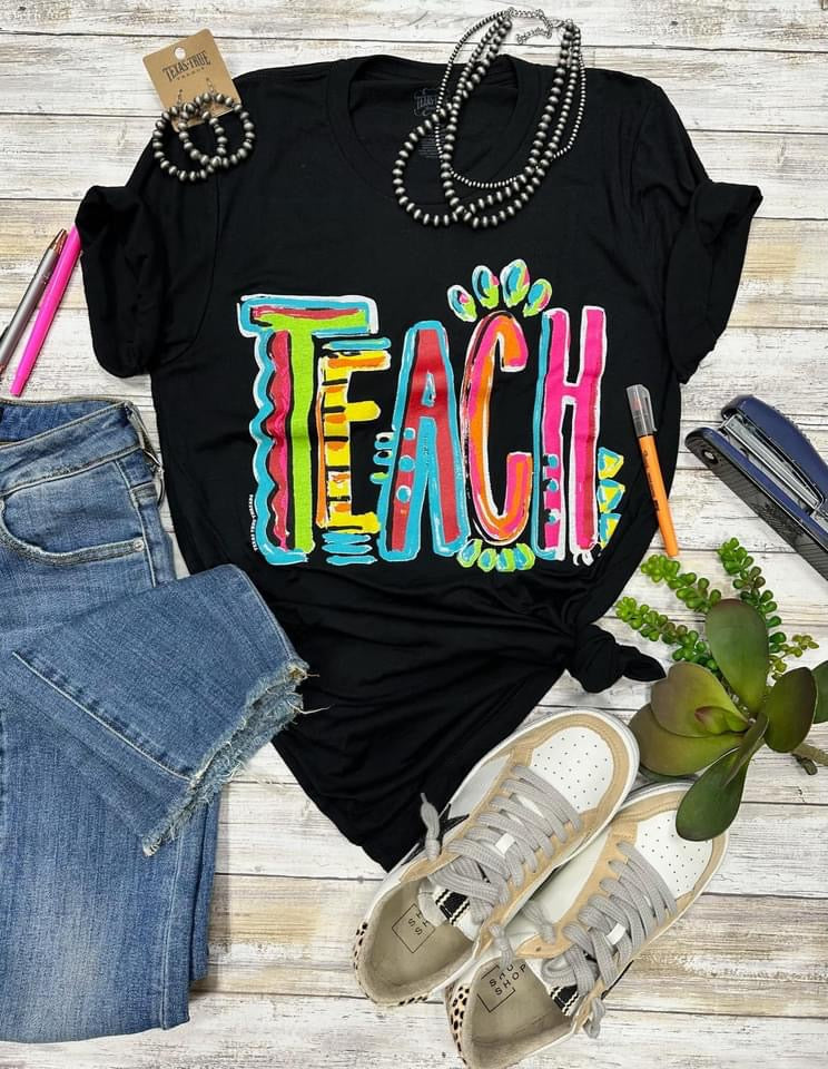 Texas True Thread Teacher graphic tee