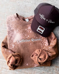 Caffeine Queen graphic sweatshirt