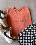 Spooky Season (orange) graphic tee