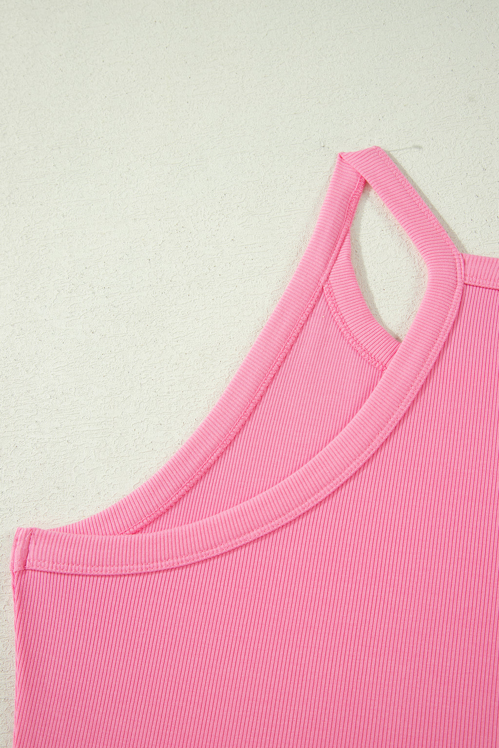 Green Slim Tank Top Elastic High Waist Shorts 2pcs Outfit