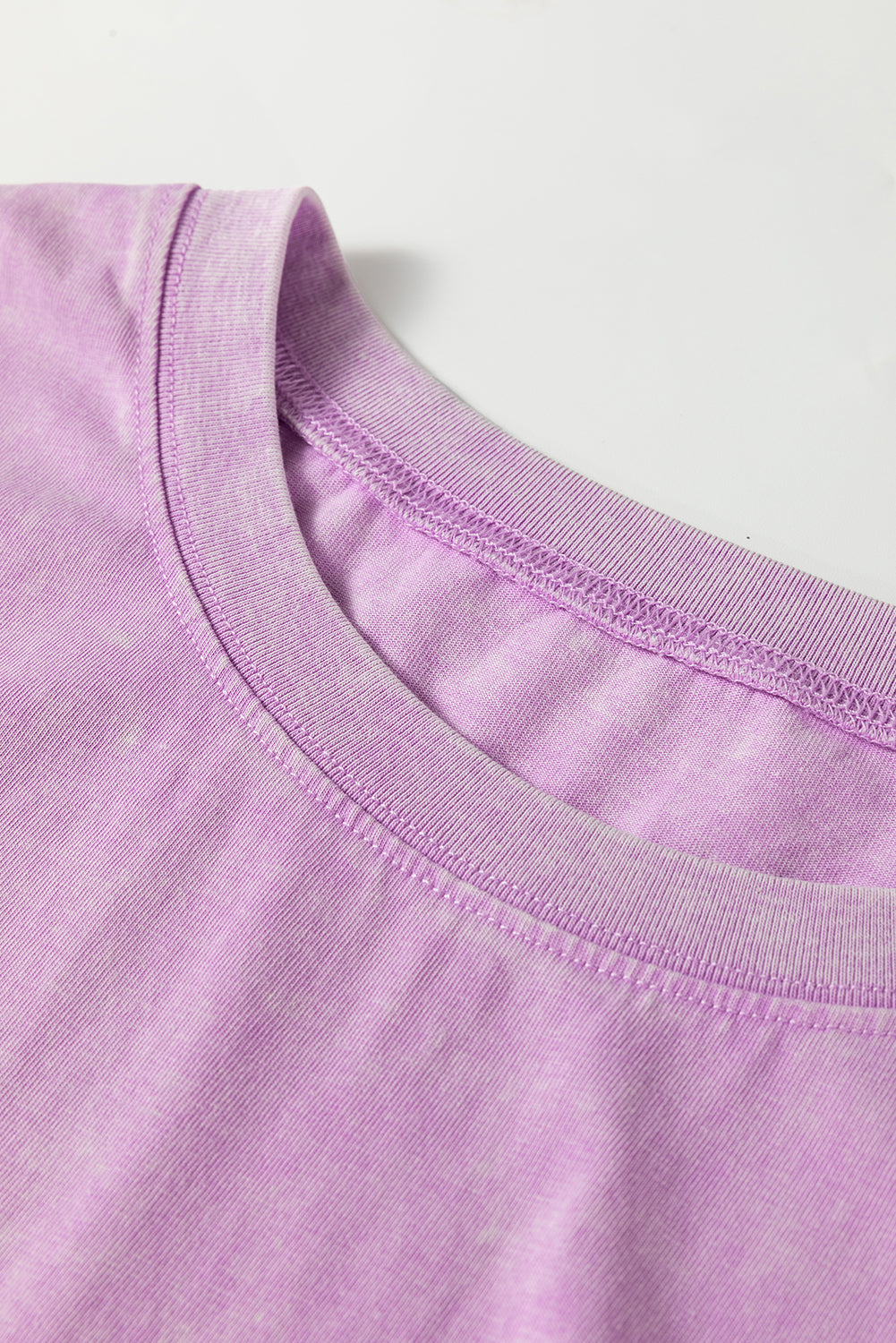 Carrot Mineral Wash Pocketed T-shirt Long Dress