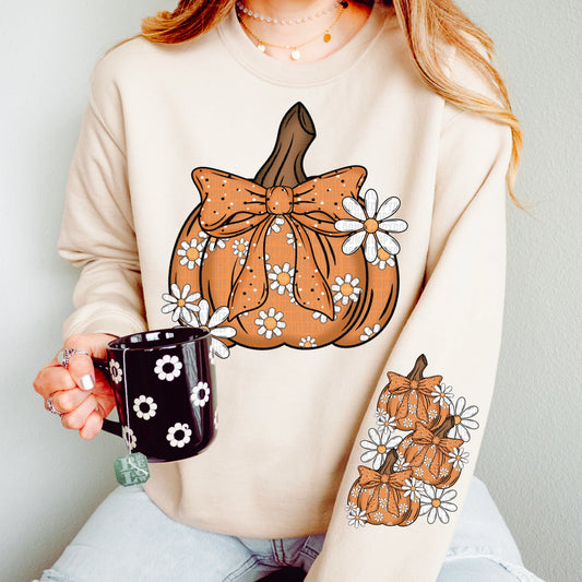 Daisy pumpkin graphic tee