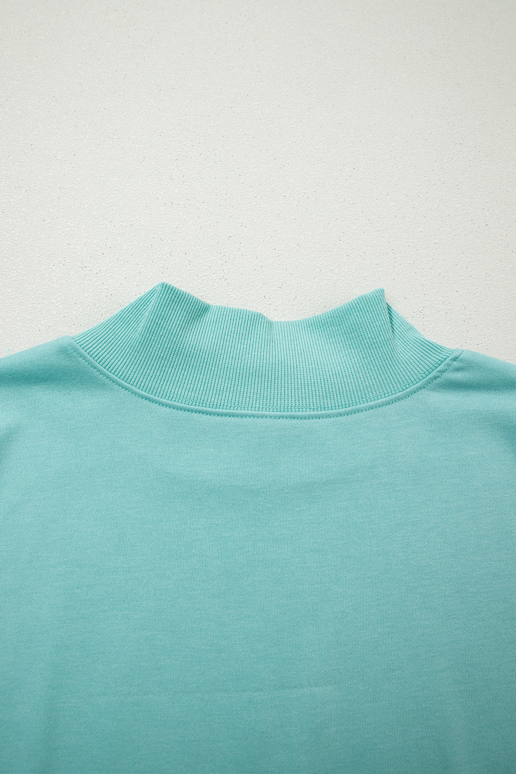 Pink Solid Color High Neck Cap Sleeve Loose Top
