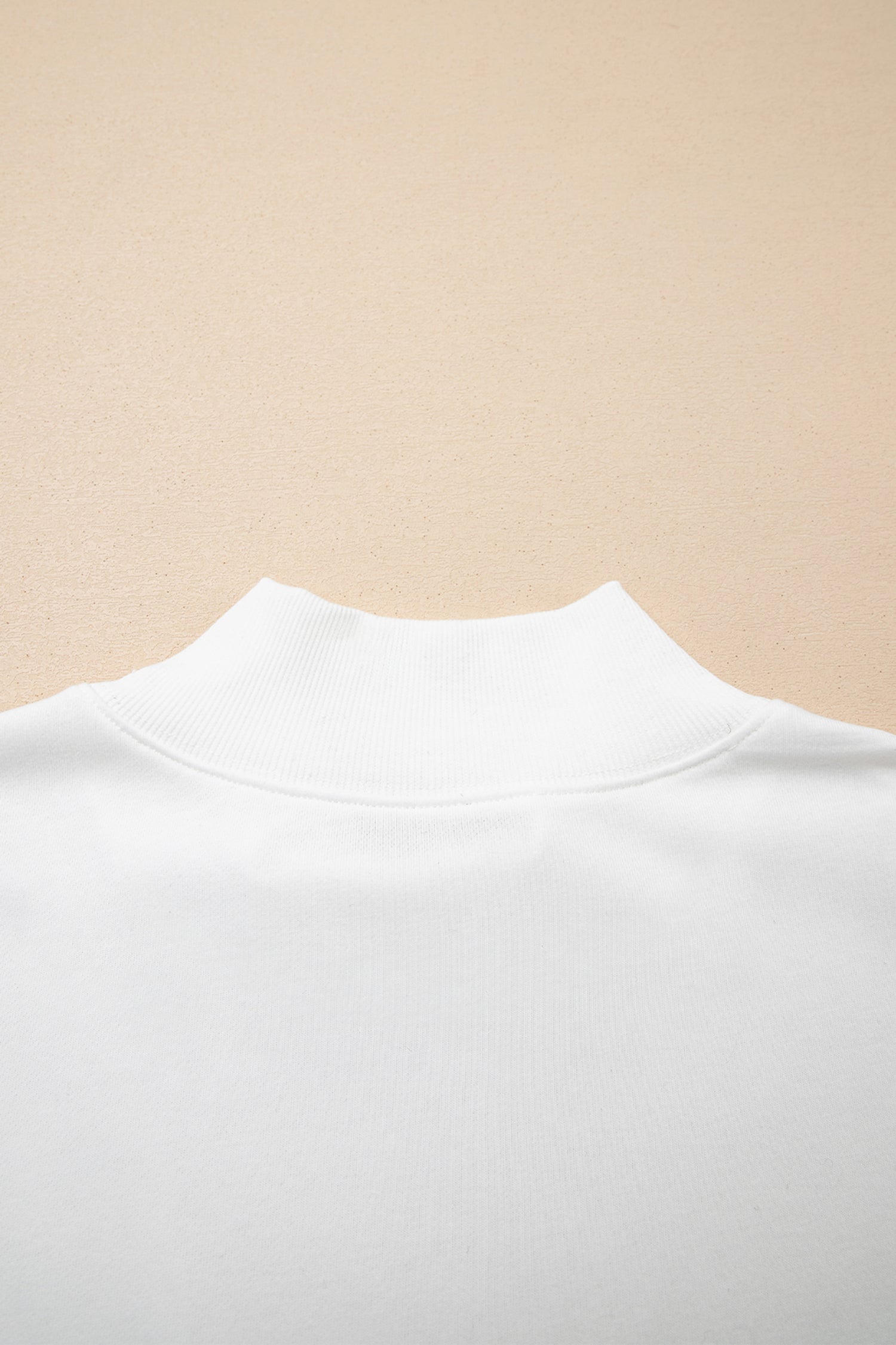 Pink Solid Color High Neck Cap Sleeve Loose Top