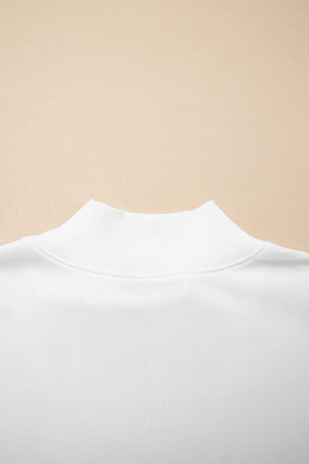 Pink Solid Color High Neck Cap Sleeve Loose Top