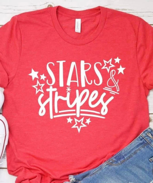 STARS & Stripes Graphic Tee