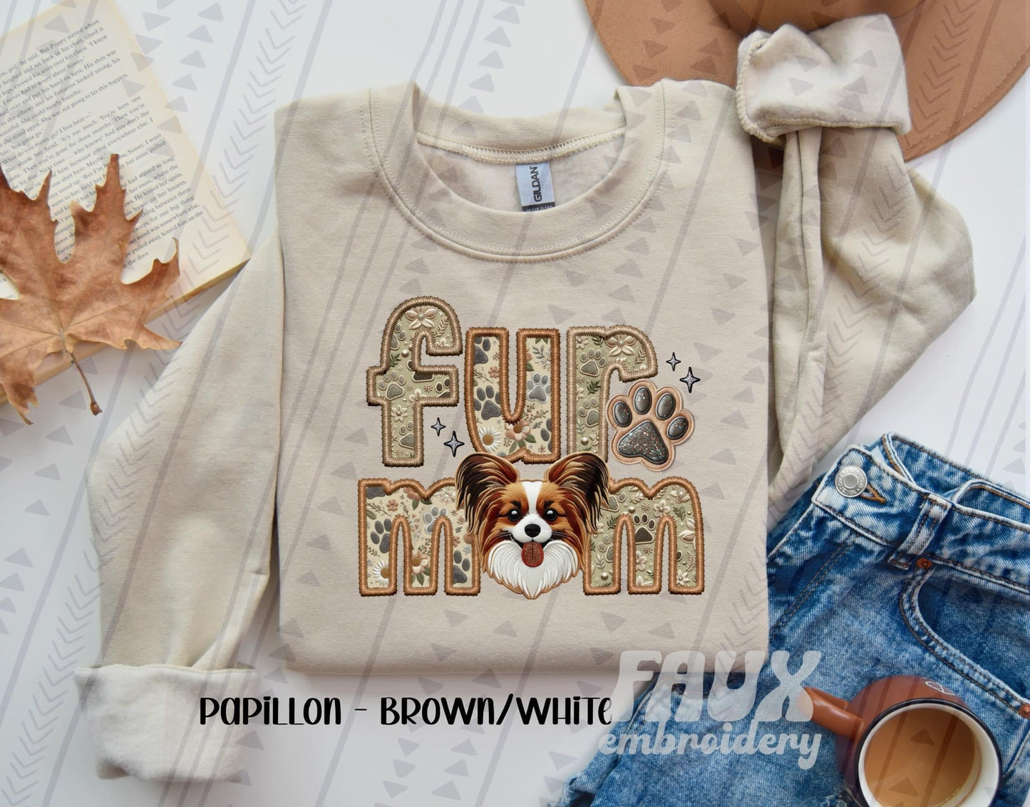 Fur Mom Completed Tee