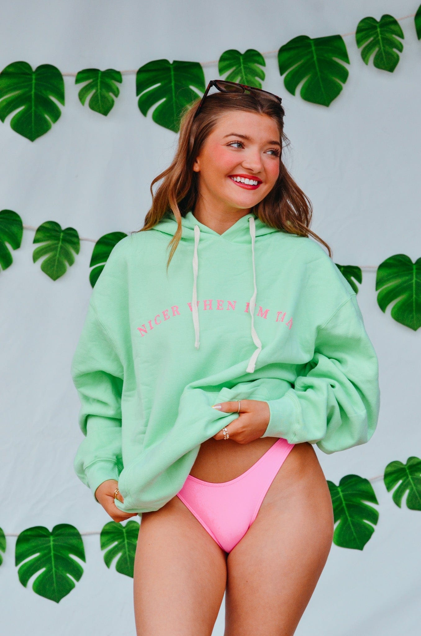 Nicer When I’m Tan Hoodie