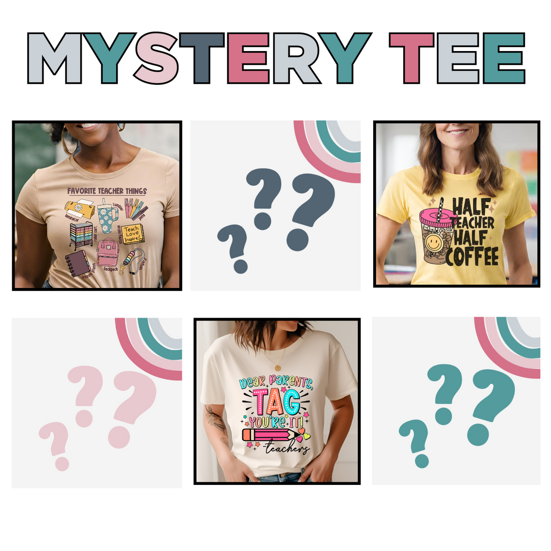 MYSTERY FACULTY OR STAFF Graphic Tee