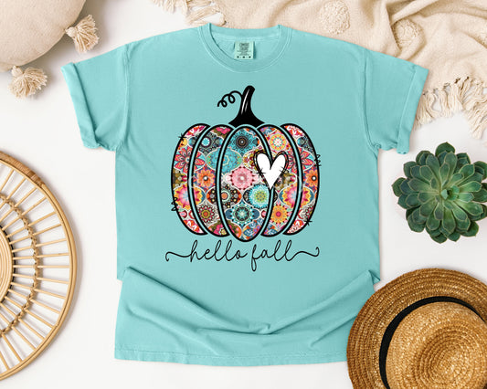 Hello Fall - Comfort Colors Graphic Tee