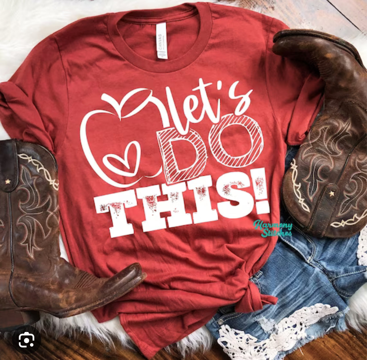 Let’s Do This school worker back to school tee