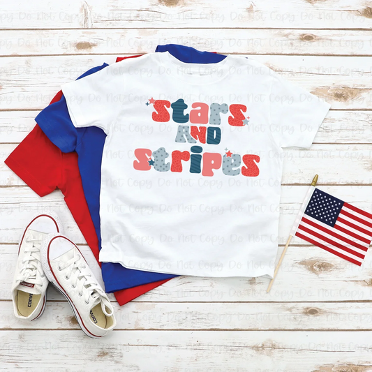 Stars and stripes YOUTH  - MYSTERY TEE/TANK COLOR ONLY