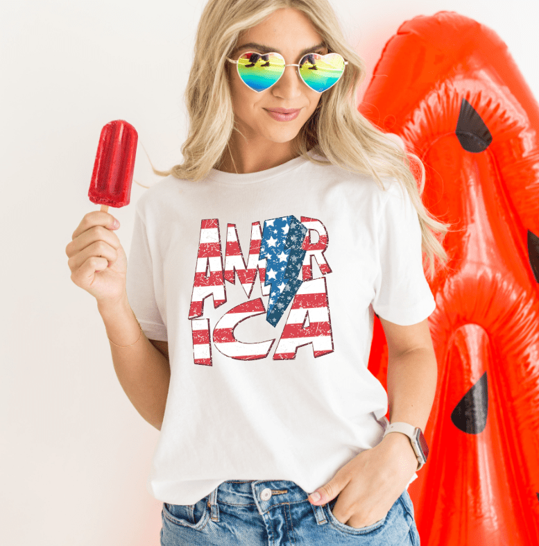America rwb Graphic Tee